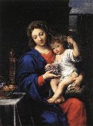 MIGNARD, Pierre The Virgin of the Grapes oil painting artist